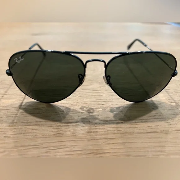 Ray-Ban Like New Aviator Sunglasses RB3025 Gunmetal 58-14